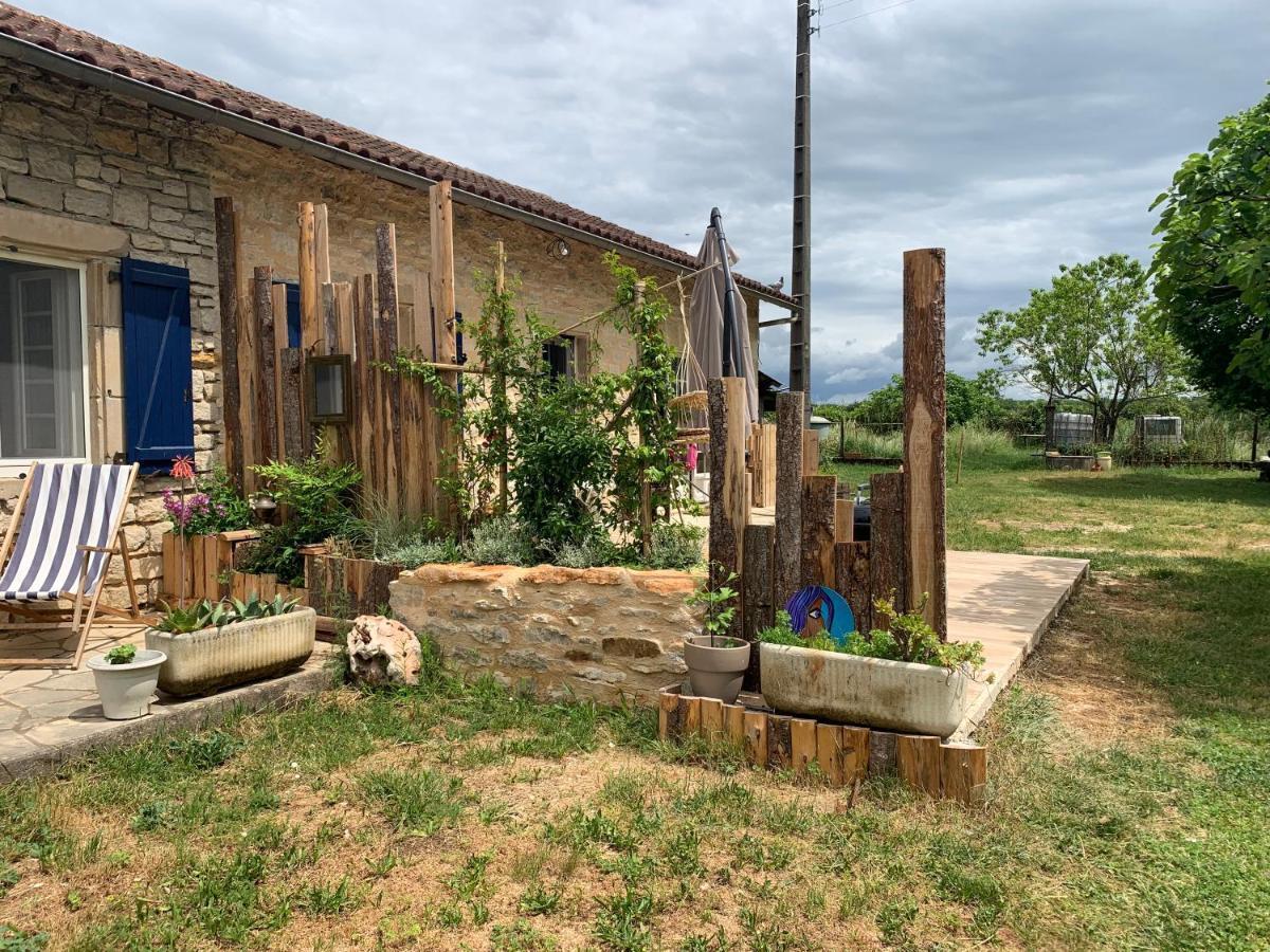 Gite La Longere Bleue Caylus Exteriér fotografie
