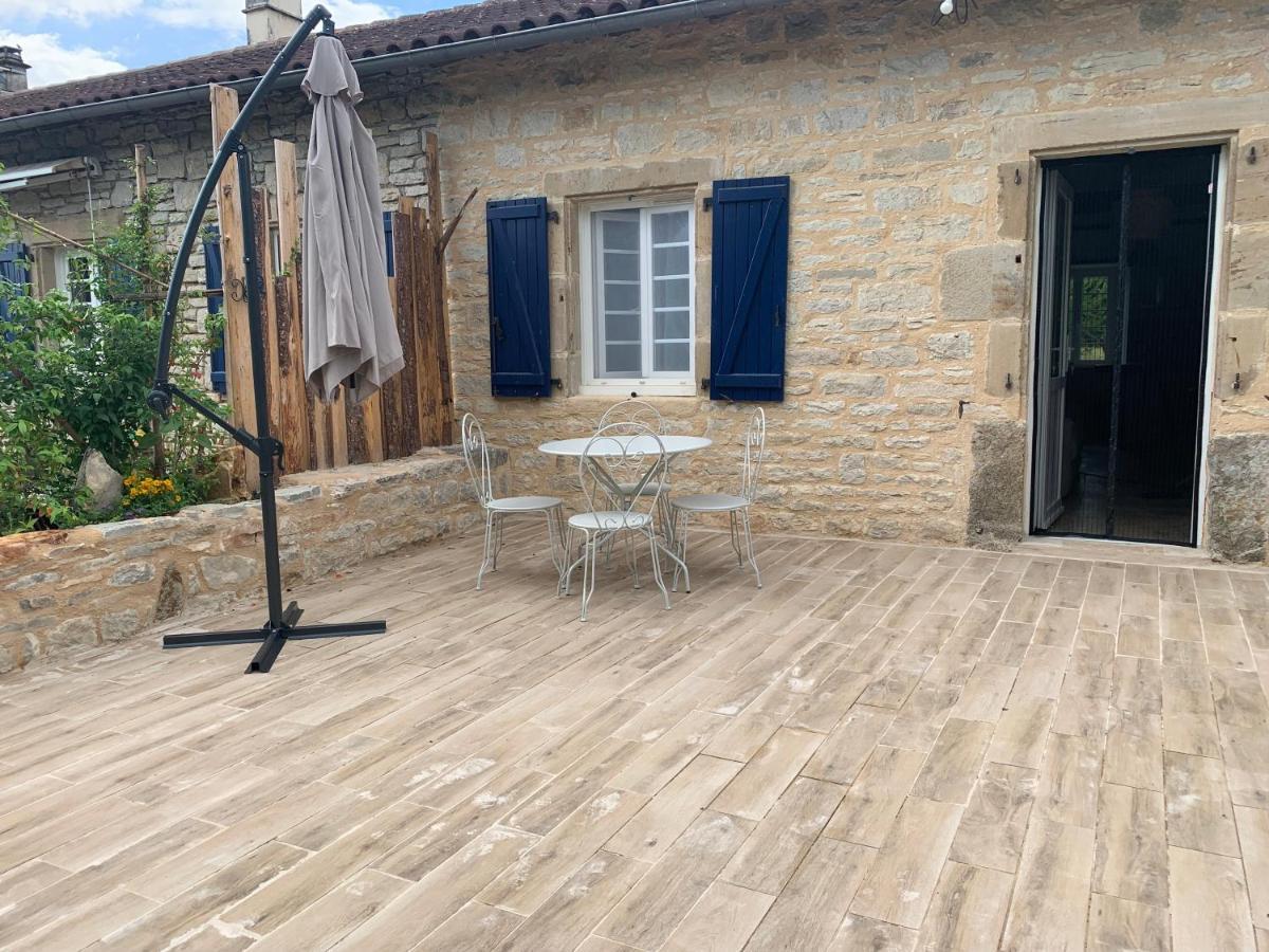 Gite La Longere Bleue Caylus Exteriér fotografie