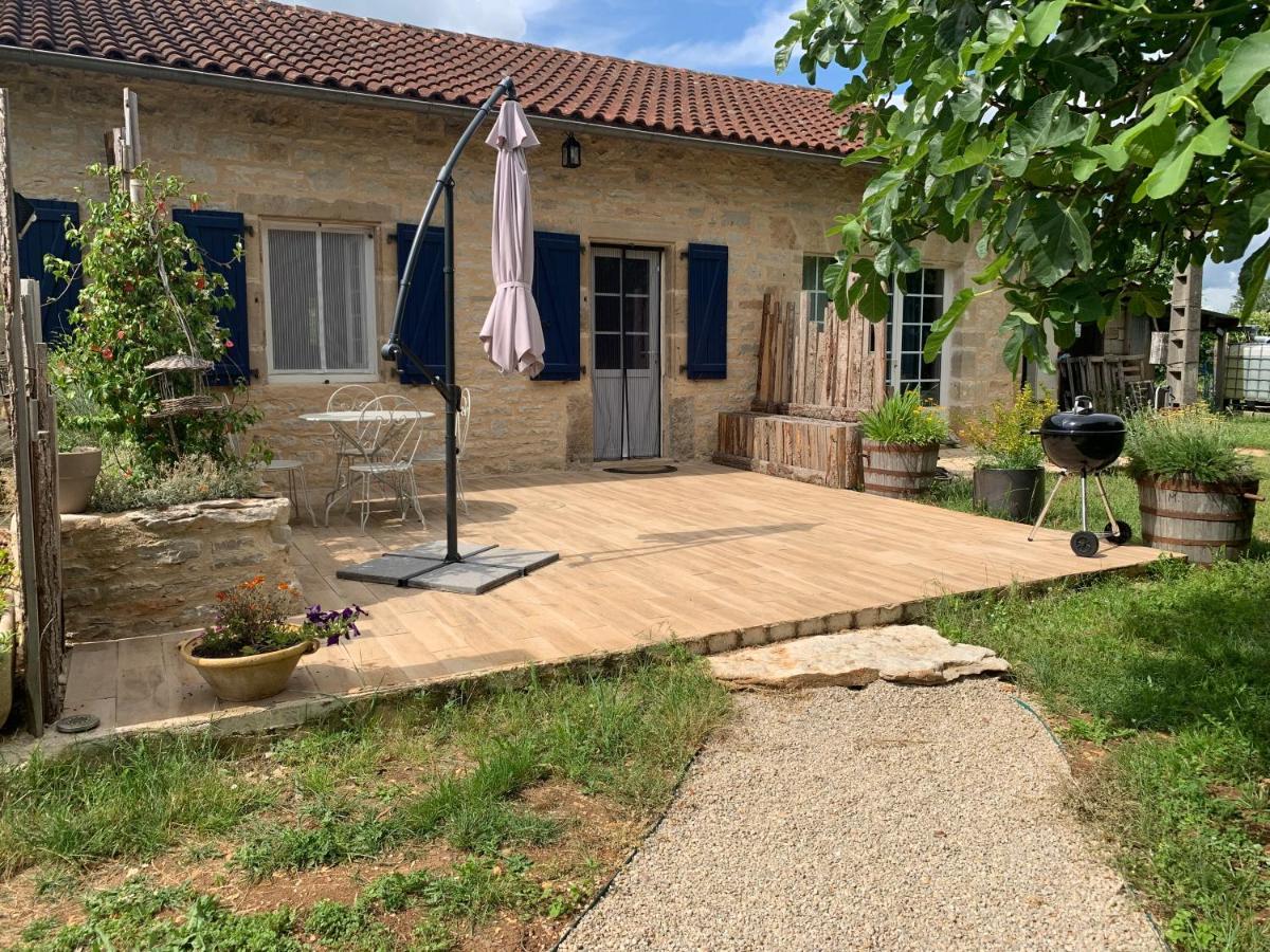 Gite La Longere Bleue Caylus Exteriér fotografie